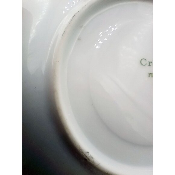 Saucer Regency Rose Creative Fine China 6" Vintage Flowers Gold Rim Discontinued - Picture 13 of 16